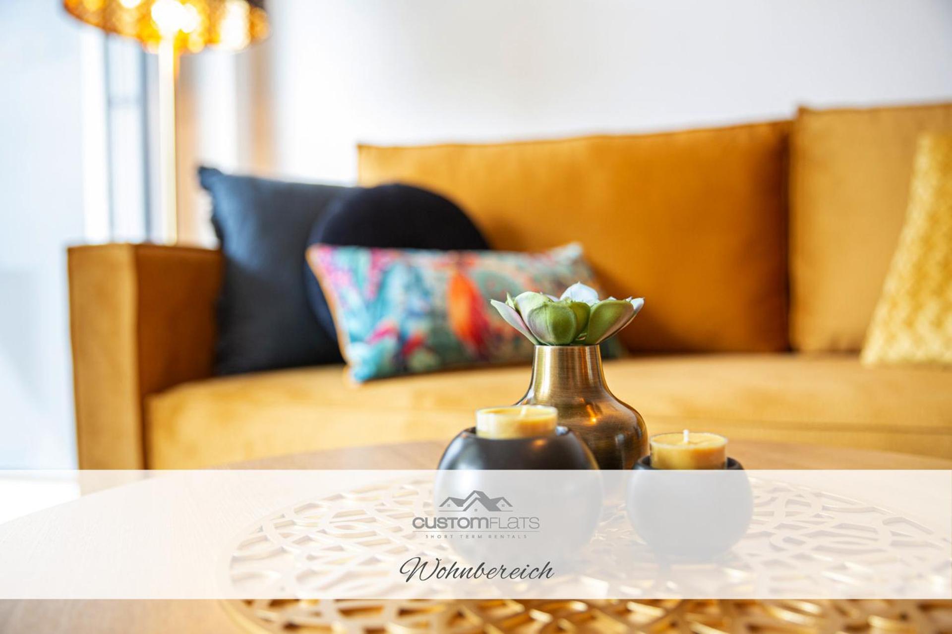 Apartment Customflats - Tiefgarage - Terrasse - Uninaehe Ulm